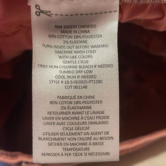 Current/Elliott- The Stiletto Acid Pink Low Rise Jeans- Size 27 - Picture 10 of 10